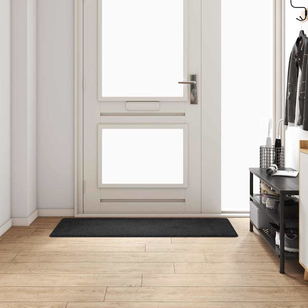Vidaxx Teppichläufer schwarz 50 x 150 cm 100 % Polypropylen-Tuft