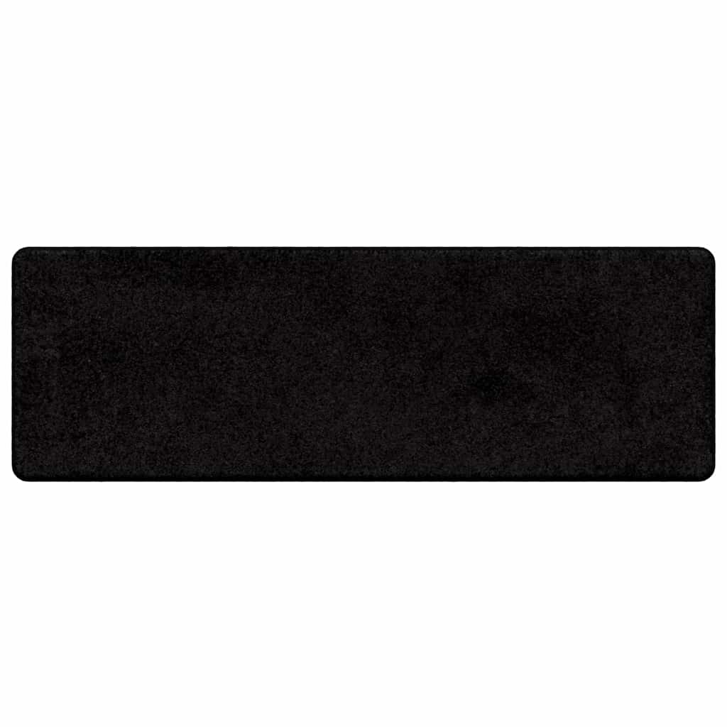 Vidaxx Teppichläufer schwarz 50 x 150 cm 100 % Polypropylen-Tuft