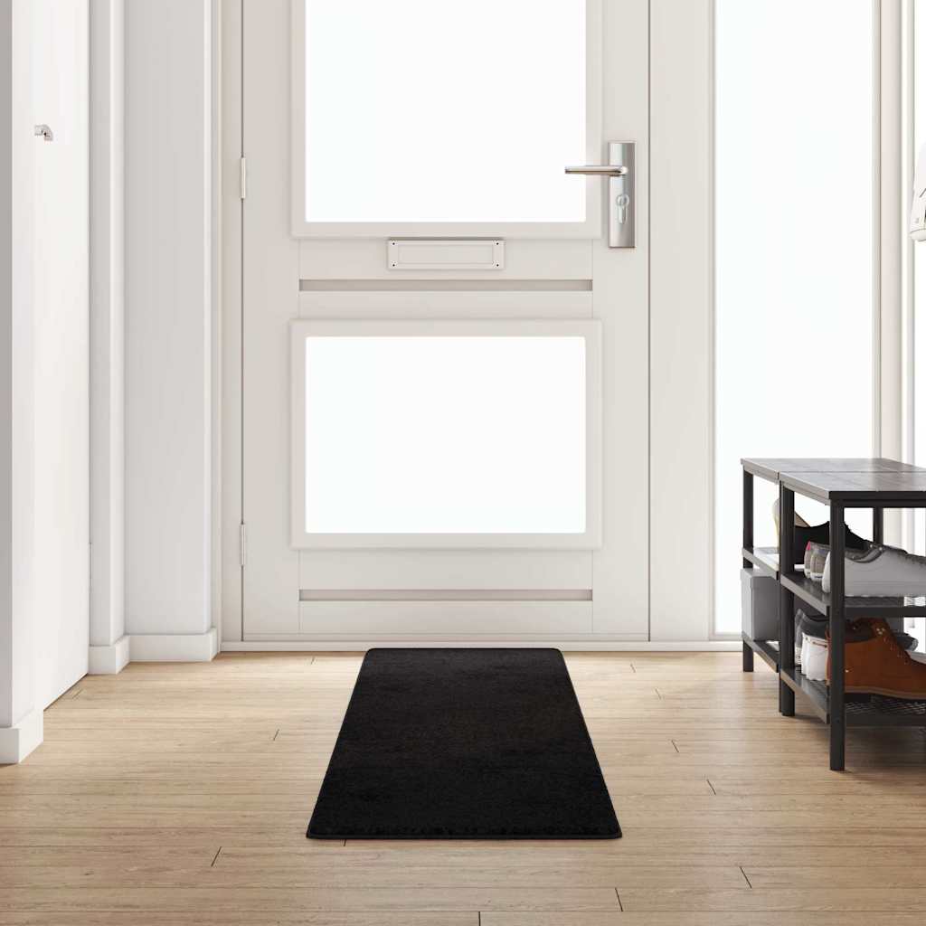Vidaxx Teppichläufer Schwarz 50 x 300 cm 100 % Polypropylen-Tuft