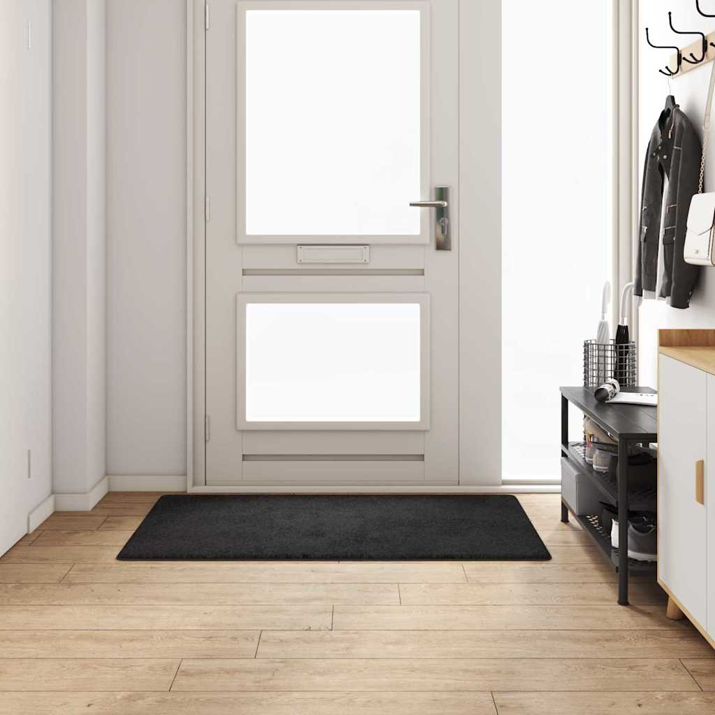 Vidaxx Teppichläufer schwarz 80 x 150 cm 100 % Polypropylen-Tuft