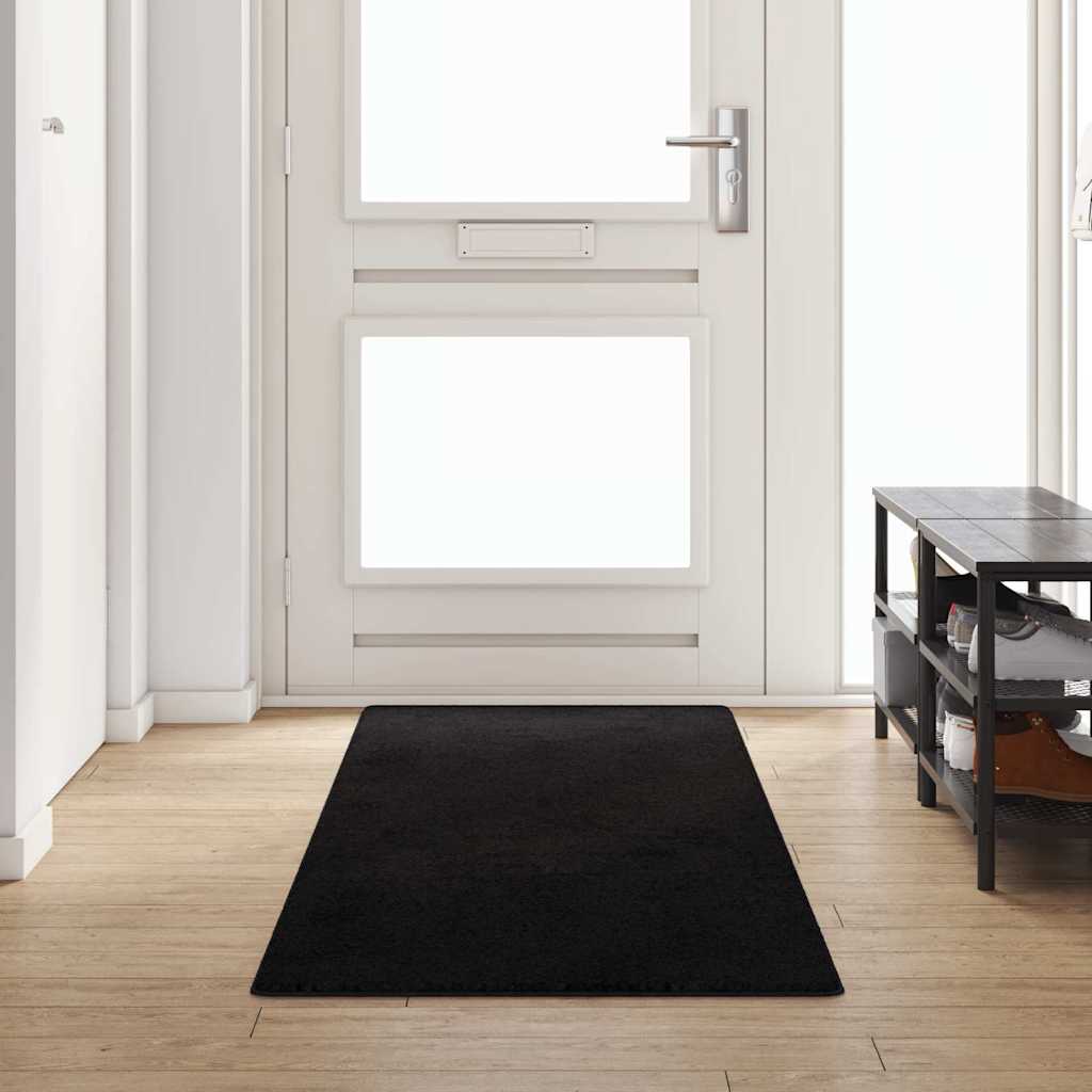 Vidaxx Teppichläufer Schwarz 80 x 300 cm 100 % Polypropylen-Tuft