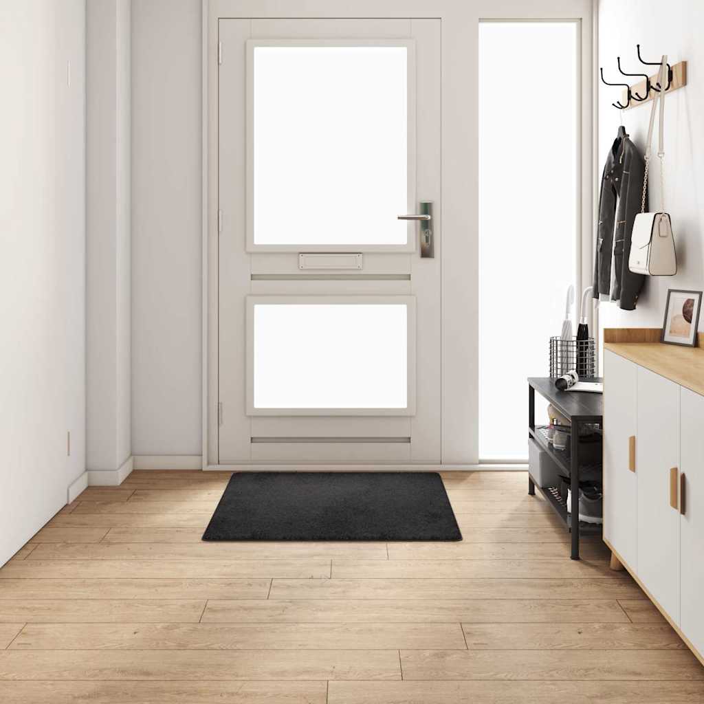 Vidaxx Teppichläufer Schwarz 100 x 100 cm 100 % Polypropylen-Tuft