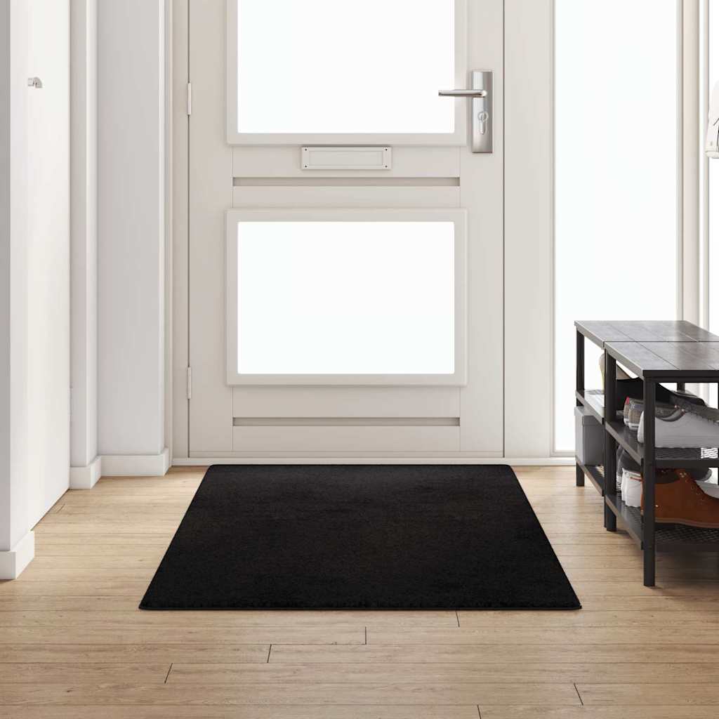Vidaxx Teppichläufer schwarz 100 x 250 cm 100 % Polypropylen-Tuft