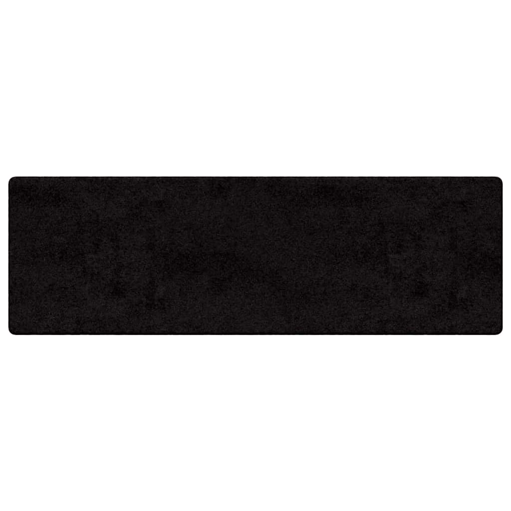 Vidaxx Teppichläufer schwarz 100 x 300 cm 100 % Polypropylen-Tuft