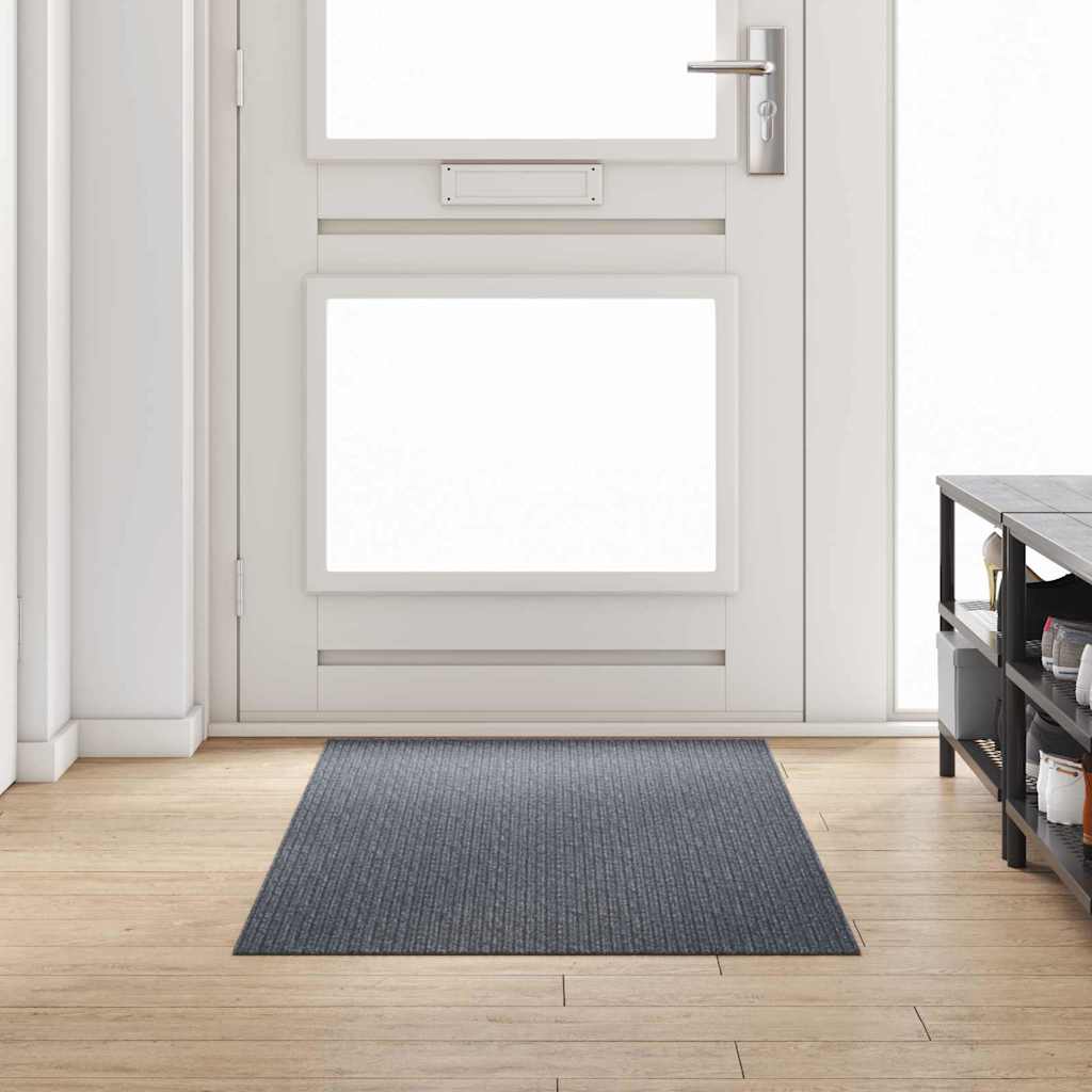 Vidaxx Teppichläufer grau 80 x 200 cm Stoff