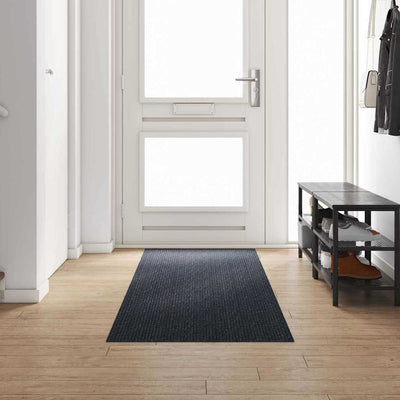Vidaxl Teppichläufer Anthrazit 80 x 300 cm Stoff