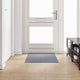 Vidaxl Teppichläufer hellgrau 80 x 150 cm Stoff