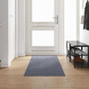 Vidaxl Teppichläufer hellgrau 80 x 300 cm Stoff