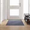 Vidaxl Teppichläufer hellgrau 100 x 250 cm Stoff