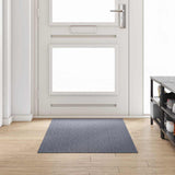 Vidaxl Teppichläufer hellgrau 100 x 300 cm Stoff - afbeelding 1