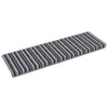 Vidaxx selbstklebende Stufenmatten gestreift 15 Stück grau 65 x 21 x 4 cm