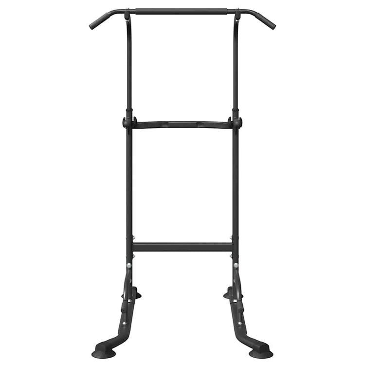 VidaXL Power Tower Dip-Station Schwarz 102 x 95 x 210 cm