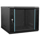 Vidaxxl Netzwerkschrank mit Stauraum schwarz 60 x 60 x 50 cm Stahl