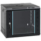 Vidaxxl Netzwerkschrank mit Stauraum schwarz 53 x 45 x 45 cm Stahl