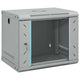 Vidaxxl Netzwerkschrank mit Stauraum, grau, 53 x 45 x 45 cm, Stahl