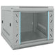 Vidaxxl Netzwerkschrank mit Stauraum, grau, 53 x 60 x 45 cm, Stahl