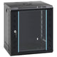 Vidaxxl Netzwerkschrank mit Stauraum schwarz 53 x 45 x 60 cm Stahl