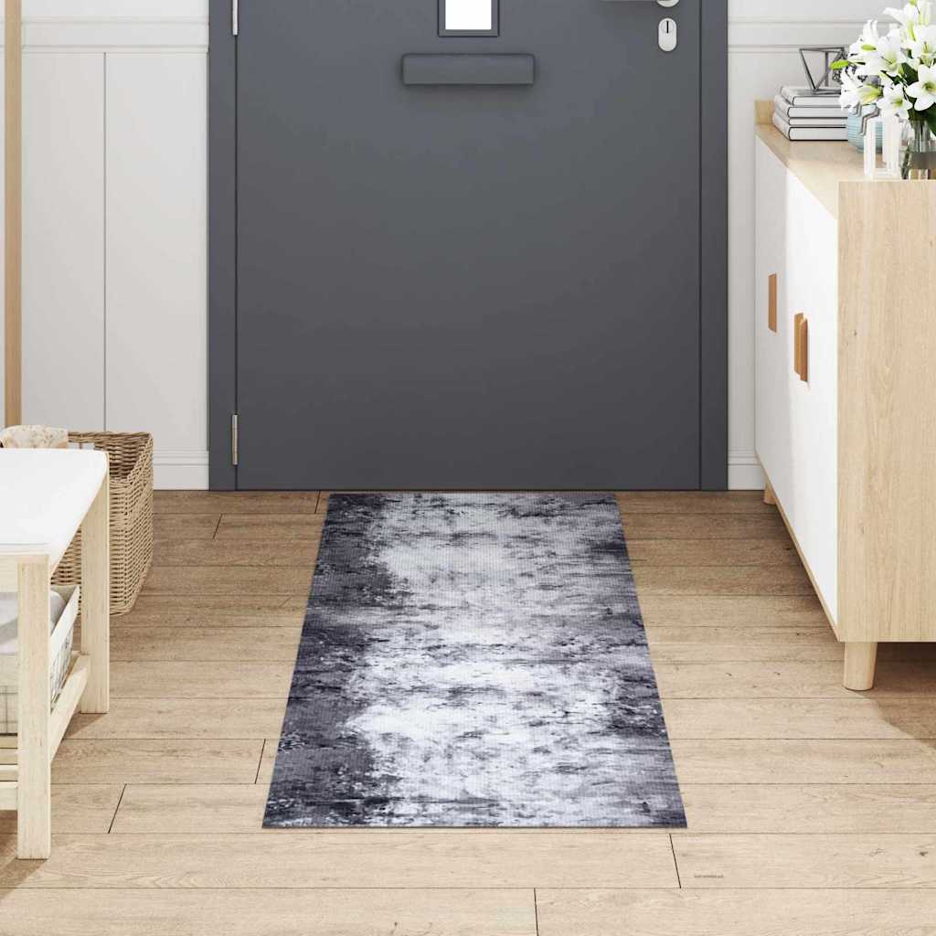 Vidaxx Küchenteppich grau 180 x 60 cm Samt