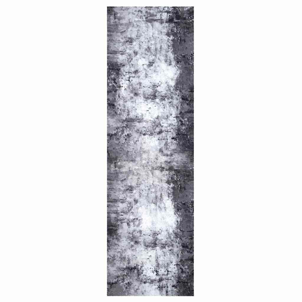 VidaXL Küchenteppich grau 150 x 45 cm Samt