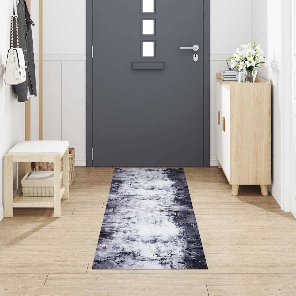 Vidaxx Küchenteppich grau 300 x 60 cm Samt