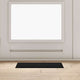 Vidaxl Fußmatte schwarz 60 x 40 x 1,2 cm Teddystoff