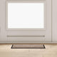 Vidaxl Fußmatte Beige 60 x 40 x 1,2 cm Teddystoff