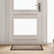 Vidaxl Fußmatte Beige 60 x 40 x 1,2 cm Teddystoff
