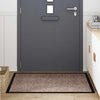 Vidaxl Fußmatte Beige 60 x 40 x 1,2 cm Teddystoff