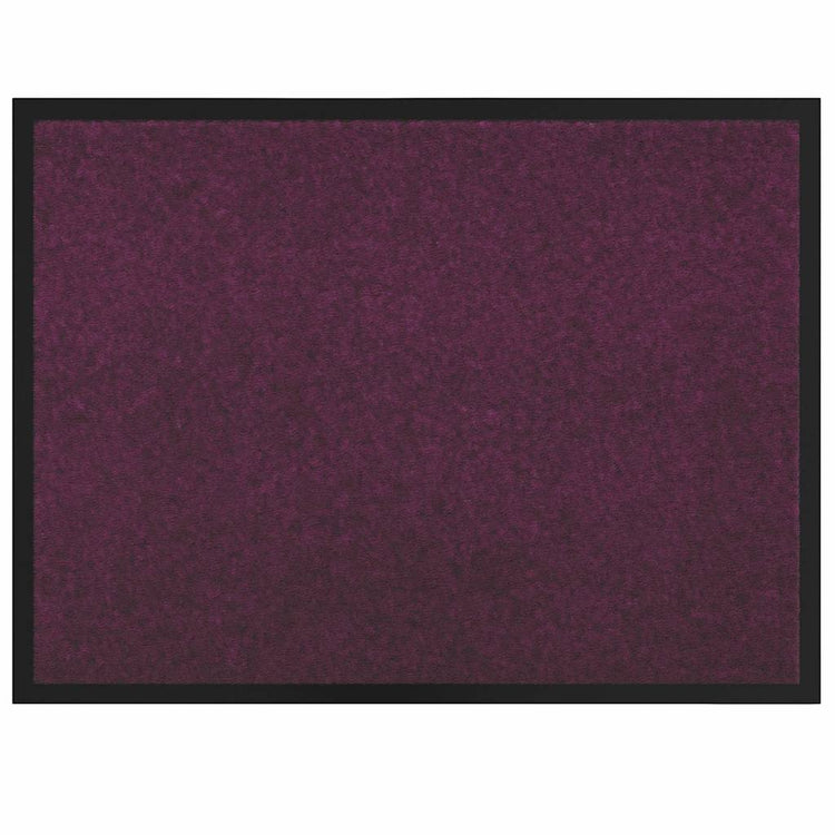 Vidaxl Fußmatte Burgunderrot 60 x 40 x 1,2 cm Teddystoff