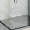 Vidaxxl wandmontierter Duschablauf Silber 50 cm Edelstahl 304