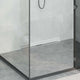 Vidaxxl wandmontierter Duschablauf Silber 70 cm Edelstahl 304