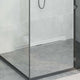 VidaXL Wandduschablauf Silber 90 cm Edelstahl 304