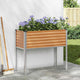 Vidaxl Gartenblumentopf Hellbraun 100,5 x 40,5 x 90 cm