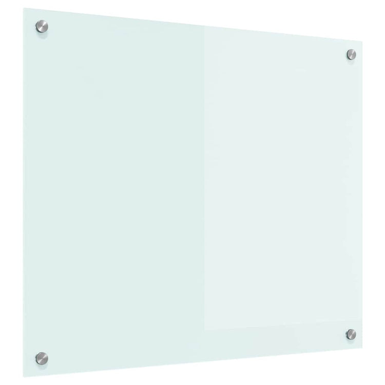 Vidaxx Küchenrückwand weiß 70 x 60 cm Hartglas