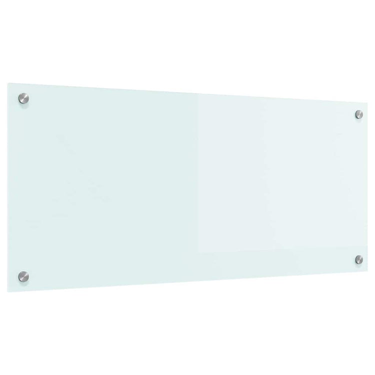 Vidaxx Küchenrückwand weiß 90 x 40 cm Hartglas
