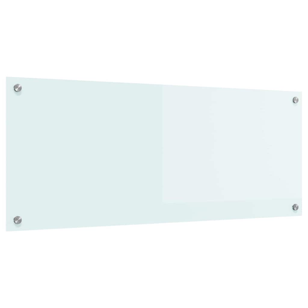 Vidaxx Küchenrückwand weiß 100 x 40 cm Hartglas