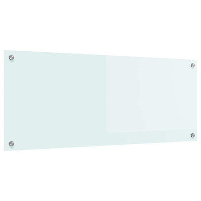 Vidaxx Küchenrückwand weiß 100 x 40 cm Hartglas