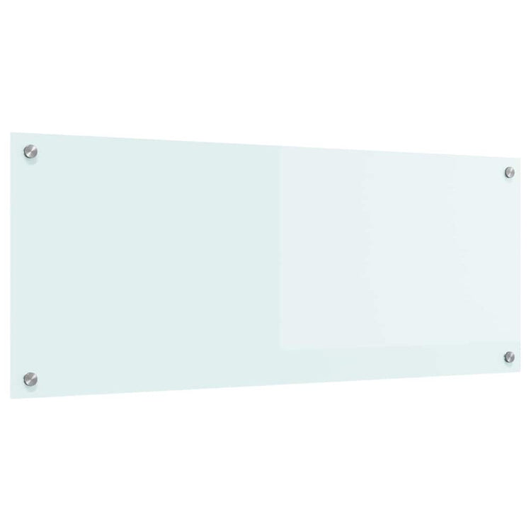 Vidaxx Küchenrückwand weiß 100 x 40 cm Hartglas