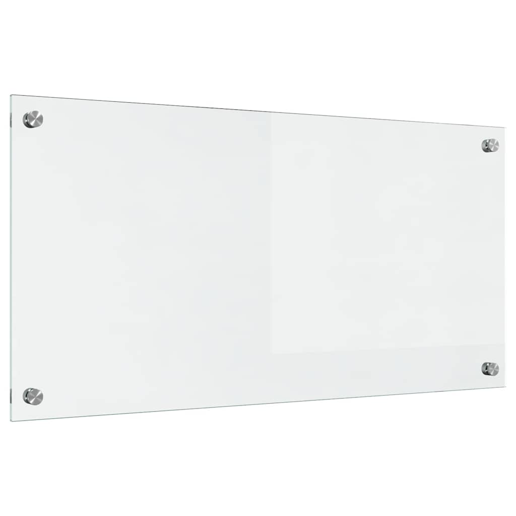 Vidaxx Küchenrückwand transparent 80 x 40 cm Hartglas