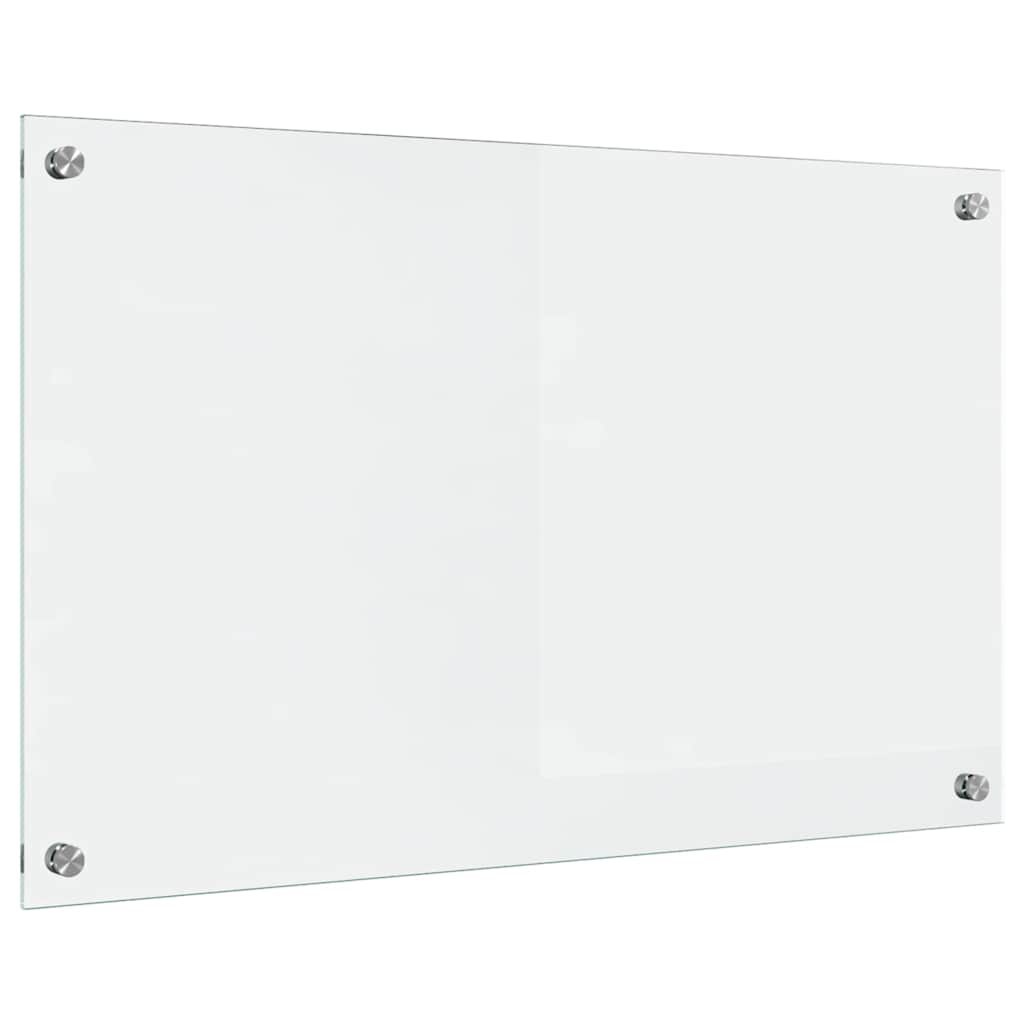 VidaXL Küchenrückwand transparent 80 x 50 cm Hartglas