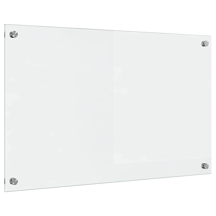 VidaXL Küchenrückwand transparent 80 x 50 cm Hartglas