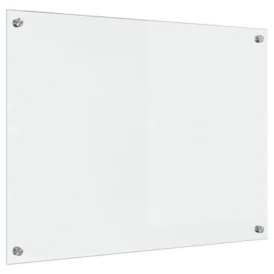 VidaXL Küchenrückwand transparent 80 x 60 cm Hartglas