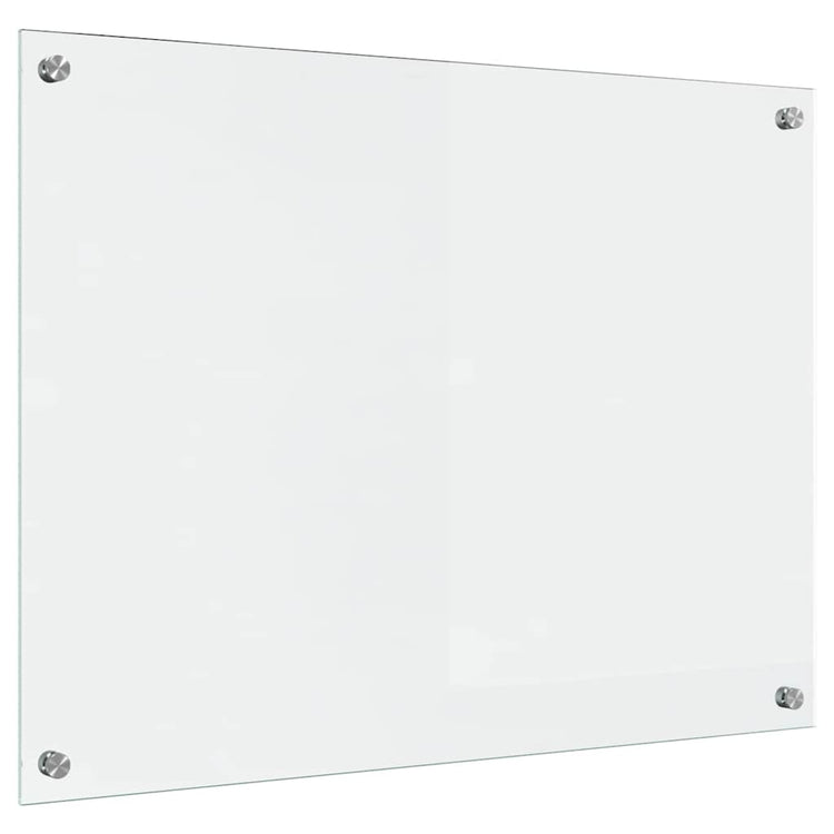 VidaXL Küchenrückwand transparent 80 x 60 cm Hartglas
