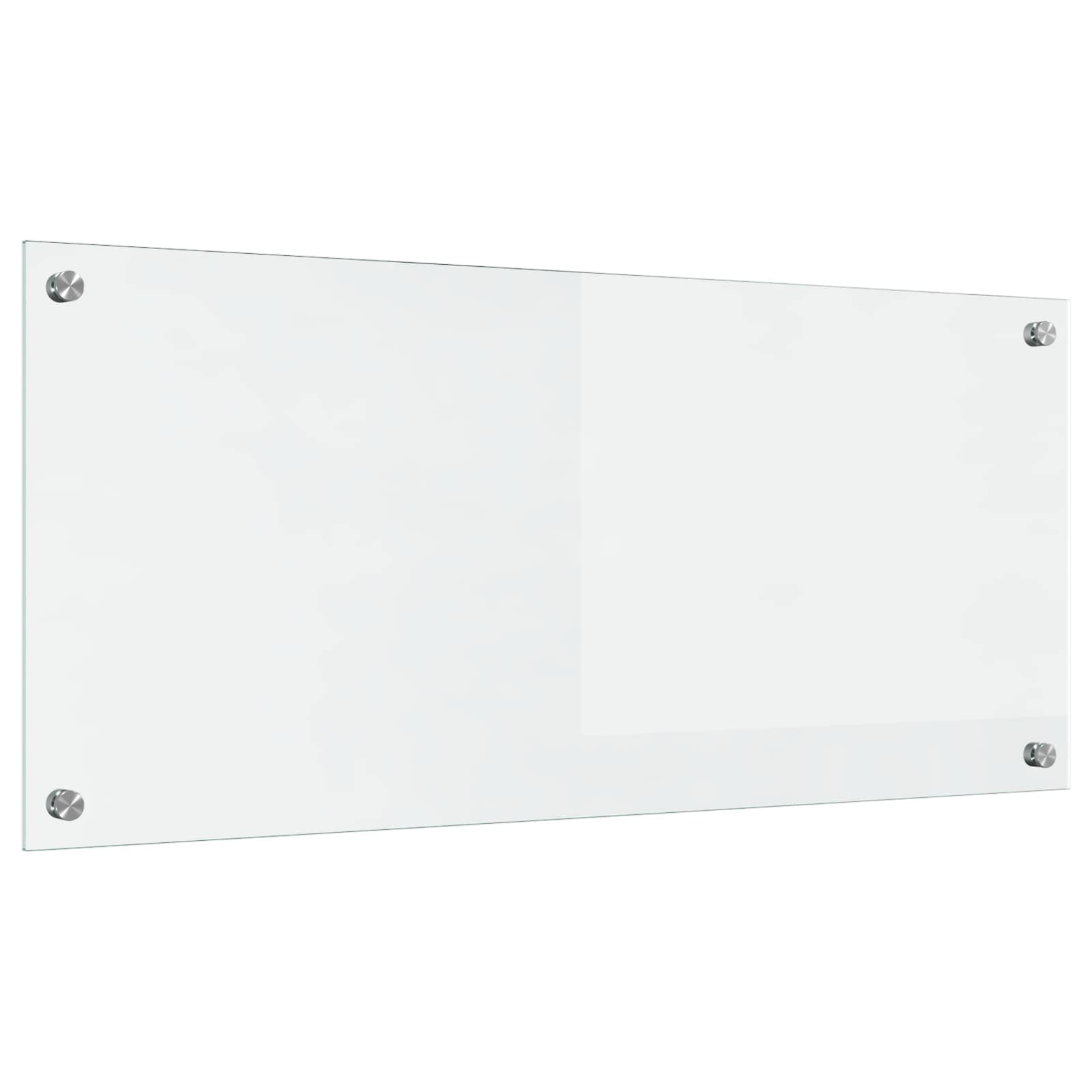 VidaXL Küchenrückwand transparent 90 x 40 cm Hartglas