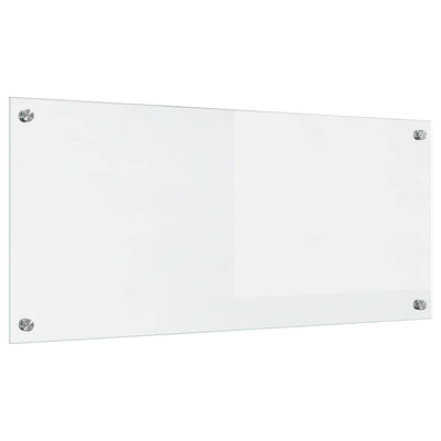 VidaXL Küchenrückwand transparent 90 x 40 cm Hartglas