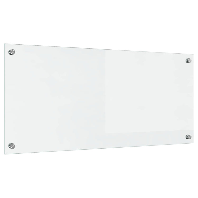 VidaXL Küchenrückwand transparent 90 x 40 cm Hartglas