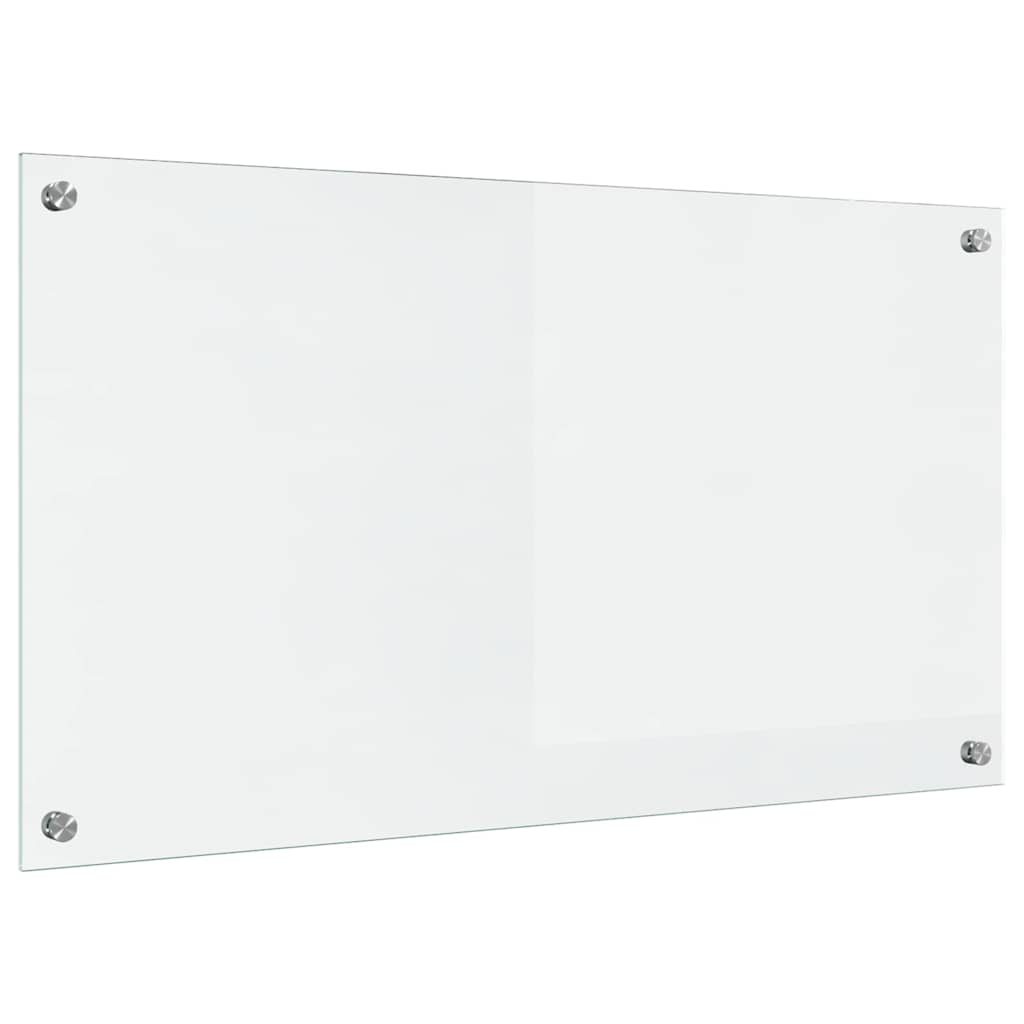 VidaXL Küchenrückwand transparent 90 x 50 cm Hartglas