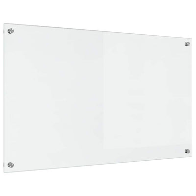 Vidaxx Küchenrückwand transparent 100 x 60 cm Hartglas