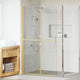 Vidaxx begehbare Duschwand Gold 90 x 6,5 x 190 cm