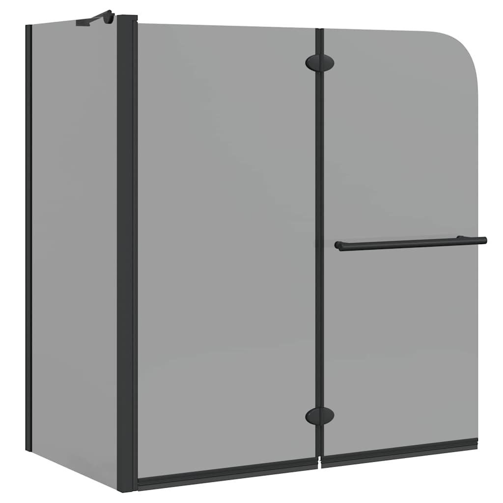 Vidaxx Faltduschabtrennung dunkeltransparent 120 x 67 x 129 cm